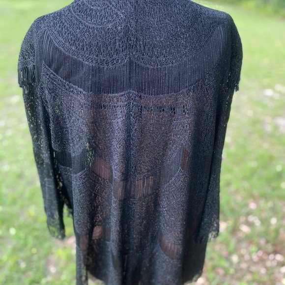 Vintage Damianou Fringed  Dress and Jacket - Picture 12 of 13